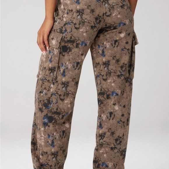 Fabletics Camouflage Joggers in Brown and Blue - Picture 2 of 5